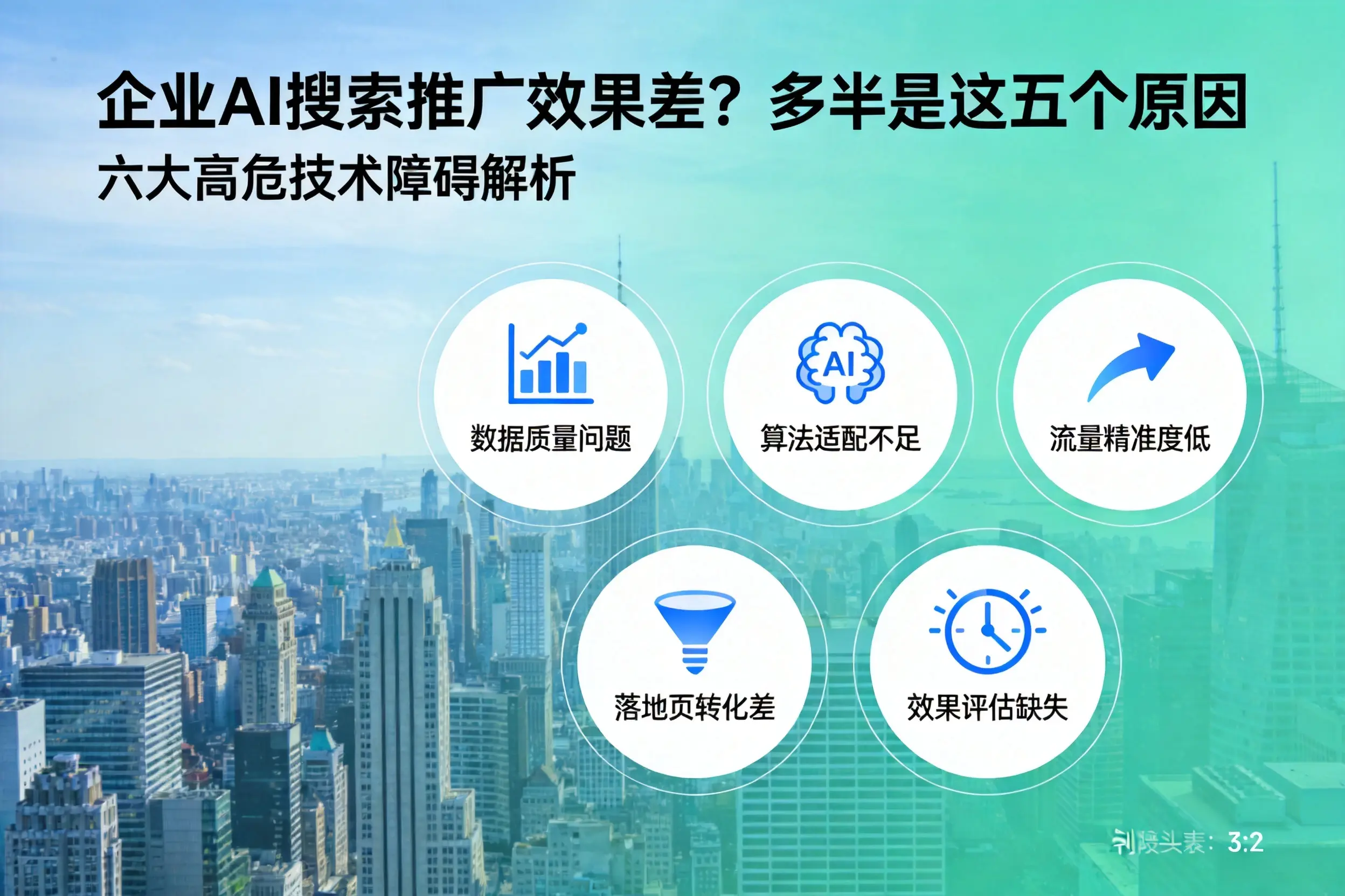 丁青企业AI搜索推广效果差？多半是这五个原因